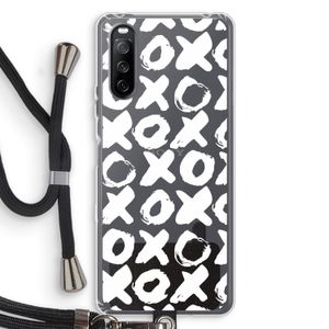 XOXO: Sony Sony Xperia 10 III Transparant Hoesje met koord