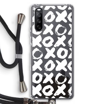XOXO: Sony Sony Xperia 10 III Transparant Hoesje met koord