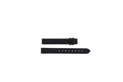 Horlogeband Tissot T03132580 / T610014602 Leder Zwart 12mm