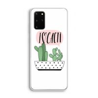 I love cacti: Samsung Galaxy S20 Plus Transparant Hoesje