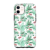 Flamingo bladeren: iPhone 12 mini Tough Case