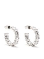 Swarovski boucles d'oreilles Matrix - Blanc