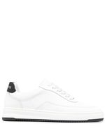 Filling Pieces baskets en cuir de veau - Blanc