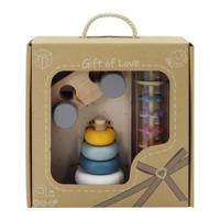 Houten Babyspeelgoed Speelset, Set van 3