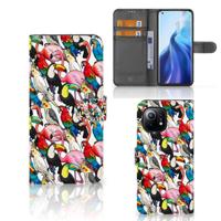 Xiaomi Mi 11 | Telefoonhoesje | Met pasjeshouder | Birds