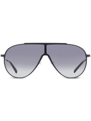 MCM lunettes de soleil 502 à monture pilote - Noir