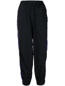 AAPE BY *A BATHING APE® pantalon de jogging fuselé à bandes contrastantes - Noir