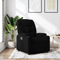 Relaxfauteuil Zwarte Stof