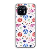 Bloemetjes: Xiaomi Mi 11 Transparant Hoesje