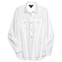 Ariat Damesblouse WMS Loyola Popover Shirt, wit, Maat: L - thumbnail