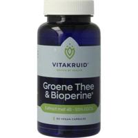 Vitakruid Groene thee extract 500 mg met bioperine Vitakruid Groene thee extract 500 mg met bioperine