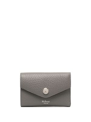 Mulberry portefeuille à design enveloppe - Gris