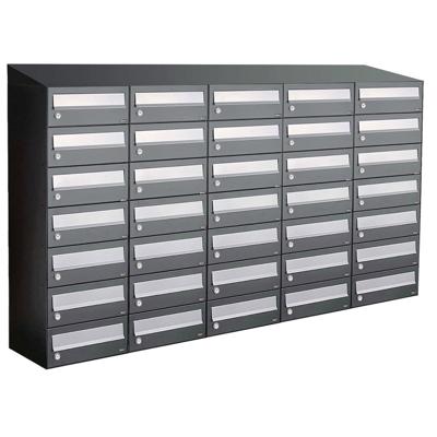 Allux Hive Set 5-Breed, 7-Hoog Met Dak Antraciet - 40030065_5x7d