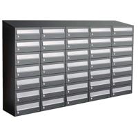 Allux Hive Set 5-Breed, 7-Hoog Met Dak Antraciet - 40030065_5x7d