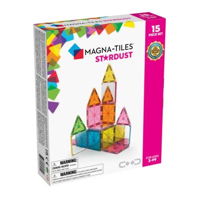 Magna-Tiles - Mixed Colors - Stardust 15-delig