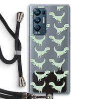 Dinos: Oppo Find X3 Neo Transparant Hoesje met koord