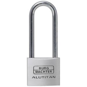 Burg Wächter 36081 Hangslot 40.00 mm Verschillend sluitend Aluminium Sleutelslot