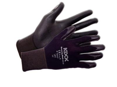 Tuinhandschoen Bouncing Black maat M ofwel 8 - Kixx