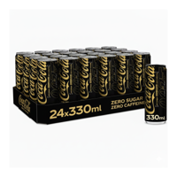 Coca-Cola Coca cola zero sugar zero caffeine blik (24x33 cl)
