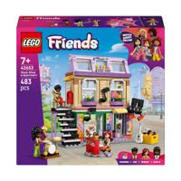 LEGO friends 42653 muziekwinkel en appartement