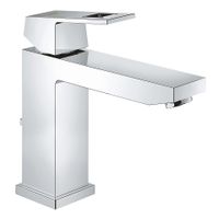 Grohe Eurocube Wastafelkraan Medium Met Trekwaste Chroom