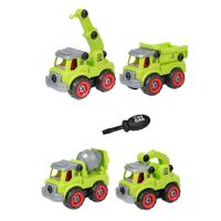 Toi-Toys Cars & trucks bouwvoertuigen met schroevendraaier