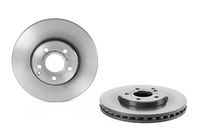 Remschijf COATED DISC LINE BREMBO, Remschijftype: Binnen geventileerd, u.a. für Mercedes-Benz