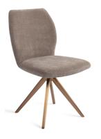 Jesper Home Draaibare Eetkamerstoel 'Ikata' Turn Rose, kleur Mocha Mist