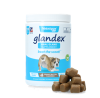 Glandex Soft Chews Pindakaas 120 st.