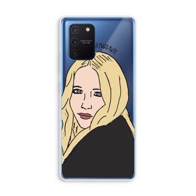 Mary Kate: Samsung Galaxy Note 10 Lite Transparant Hoesje