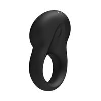 Signet Ring Vibrator - Black - thumbnail