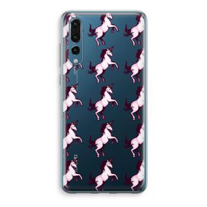 Musketon Unicorn: Huawei P20 Pro Transparant Hoesje