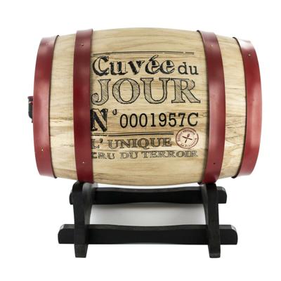 Cook Concept Wijndispenser - Vat op verhoging - 5 liter - dranken - hout - Cuvee du jour