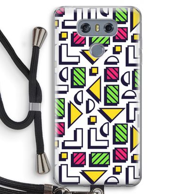 8-bit N°4: LG G6 Transparant Hoesje met koord