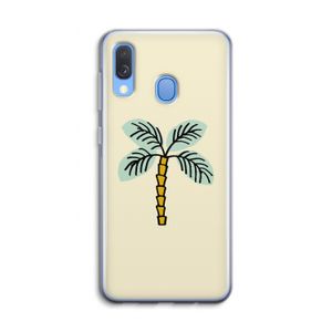 Palmboom: Samsung Galaxy A40 Transparant Hoesje