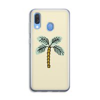 Palmboom: Samsung Galaxy A40 Transparant Hoesje