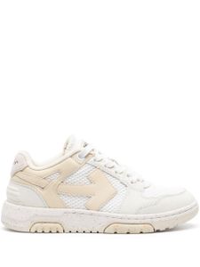 Off-White baskets Out of Office en cuir - Blanc