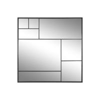 Wandspiegel Home ESPRIT Zwart 90 x 2 x 90 cm