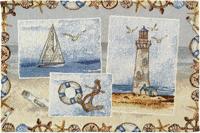 Sander Sander placemat Postcards 32x48 Fb. 40 - Multi Sander Sander placemat Postcards 32x48 Fb. 40 - Multi