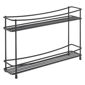 Metaltex kumino kruidenrek mat zwart/metaal