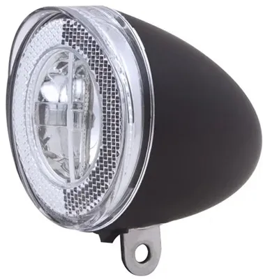 Koplamp Spanninga Swingo XB LED met reflector incl. batterijen - Zwart