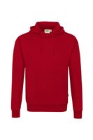 Hakro 560 Hooded sweatshirt organic cotton GOTS - Red - 3XL