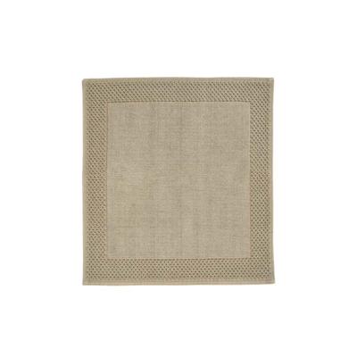 Aquanova Yuna - Badmat - GOTS COTTON - 60x60 - Amandel YUNBMB-754