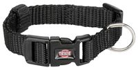 TRIXIE HALSBAND HOND PREMIUM ZWART 25-40X1,5 CM - thumbnail