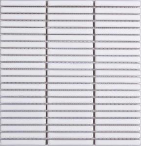 Mozaïek tegels Linea Wit 28,41x29,61 - Rechthoek Wand en vloer Geglazuurde porseleinen steengoed