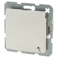 Berker S1 Contactdoos | Inbouw | 1-voudig | Randaarde | Polarwit - 66.033.44