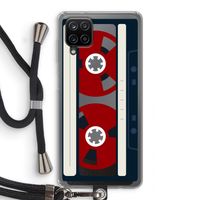Here's your tape: Samsung Galaxy A12 Transparant Hoesje met koord