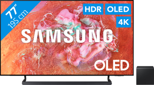 Samsung OLED 4K 77S85D (2024) + Soundbar