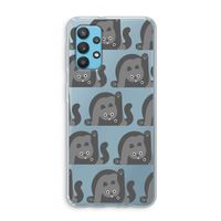 Cats: Samsung Galaxy A32 4G Transparant Hoesje