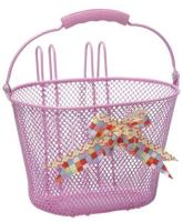 Kinderfietsmand New Looxs Astri Girls 8 liter 26 x 17 x 17,5 cm - arabella pink